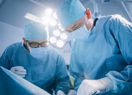 Surgeons doing surgery